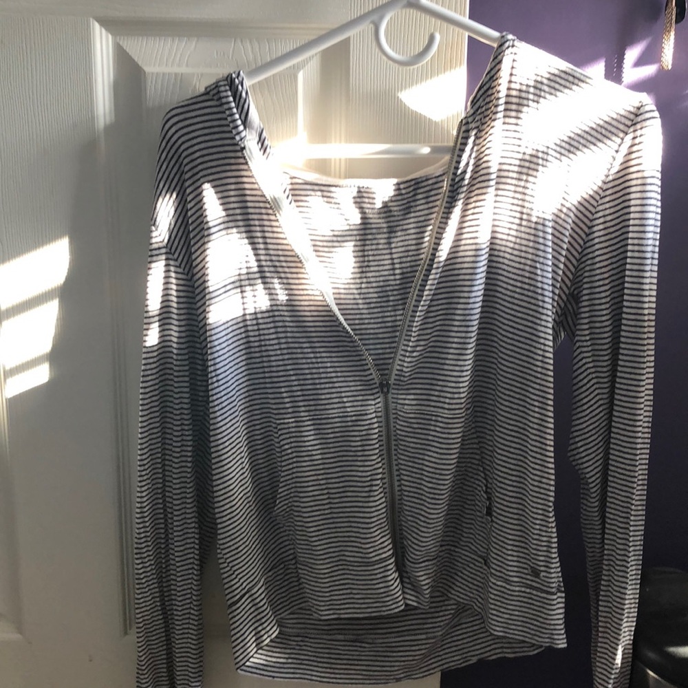Striped hoodie